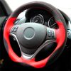 DIY Stitching Steering Wheel Covers for BMW X1 E84 2012-2015 Custom Hand Sewed Genuine Leather Steering Wheel Covers
