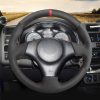 DIY Steering Wheel Cover for Toyota RAV4 Celica Matrix MR2 Supra Voltz Caldina 1MR-S Corolla 1997-2007