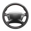 For Toyota Avensis 2003-2008 Hand Sewing Steering Wheel Covers