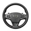 Hand Sew Steering Wheel Cover for Toyota Avensis Camry Verso Avalon Previa Harrier Noah Premio 2013-2020