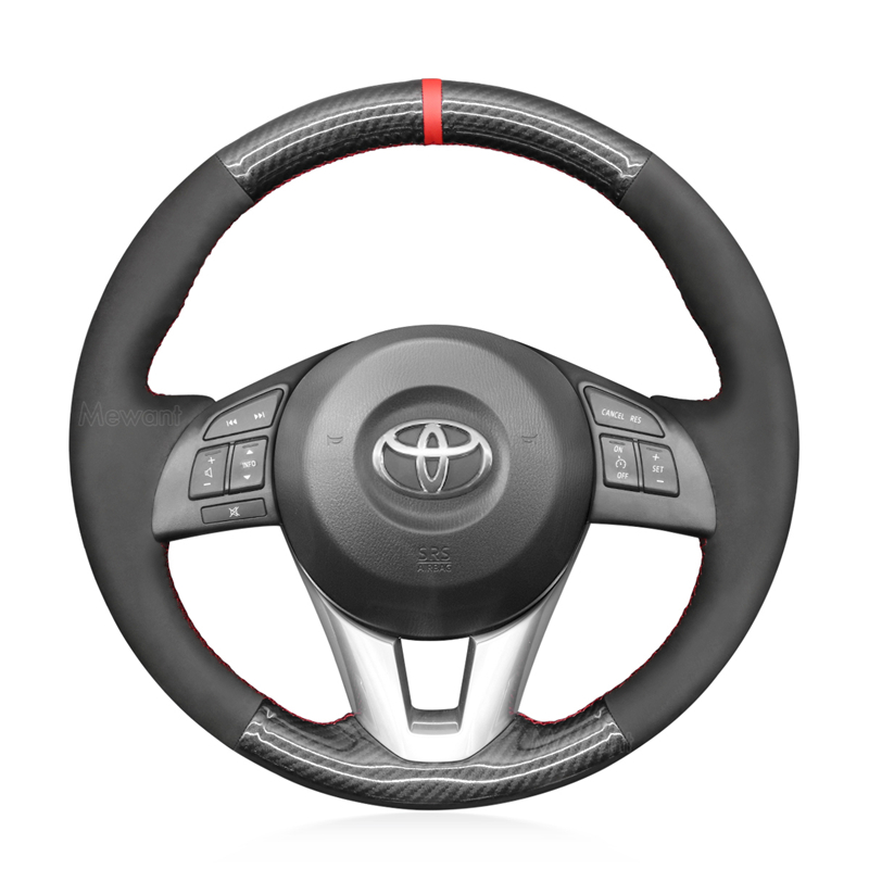 Mewant Factory Steering Wheel Wrap for Toyota Yaris iA 2017 2018
