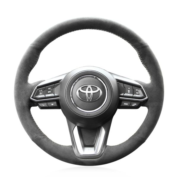 Mewant Steering Wheel Cover Kits for Toyota Yaris 2019