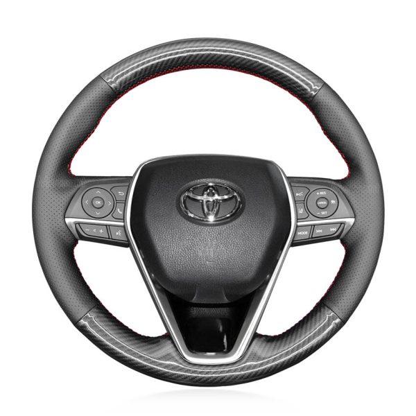 Steering Wheel Cover for Toyota Corolla RAV4 Camry Avalon 2018-2020 (5)