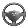 Hand Stitching Steering Wheel Wrap for Toyota Proace 2013-2016
