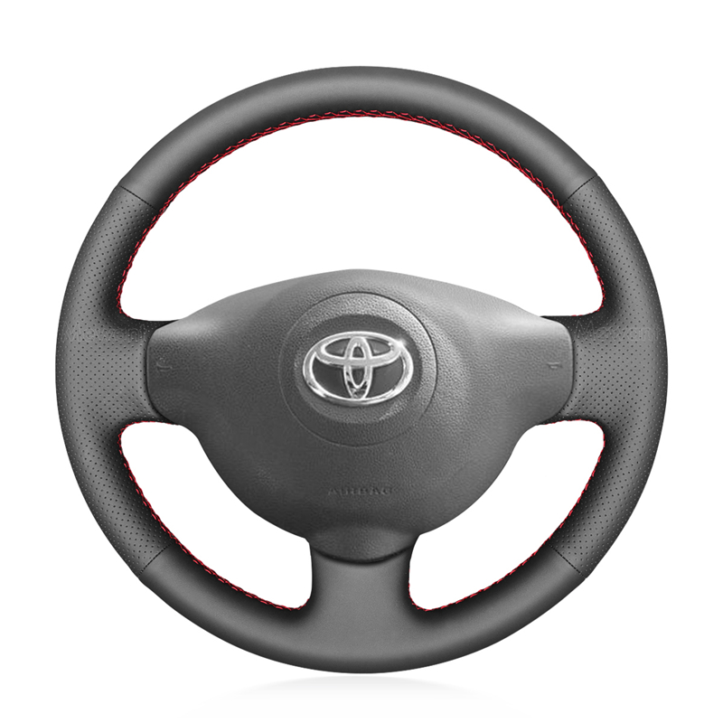 Hand Stitching Steering Wheel Wrap for Toyota Proace 2013-2016