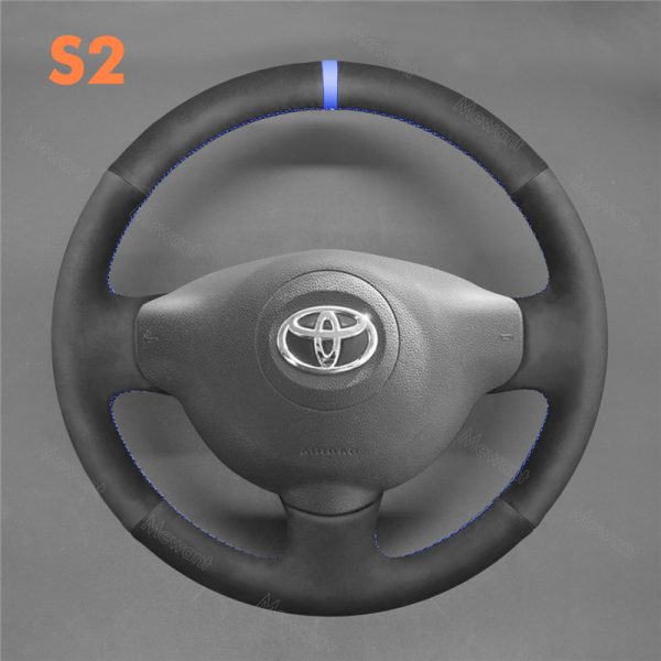 Hand Stitching Steering Wheel Wrap for Toyota Proace 2013-2016
