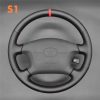 Steering Wheel Cover for Toyota 4Runner 1998-2002 Camry 1997-2001 Corolla 1998-2002 Sienna 1998-2003 Tundra 2000 (2)