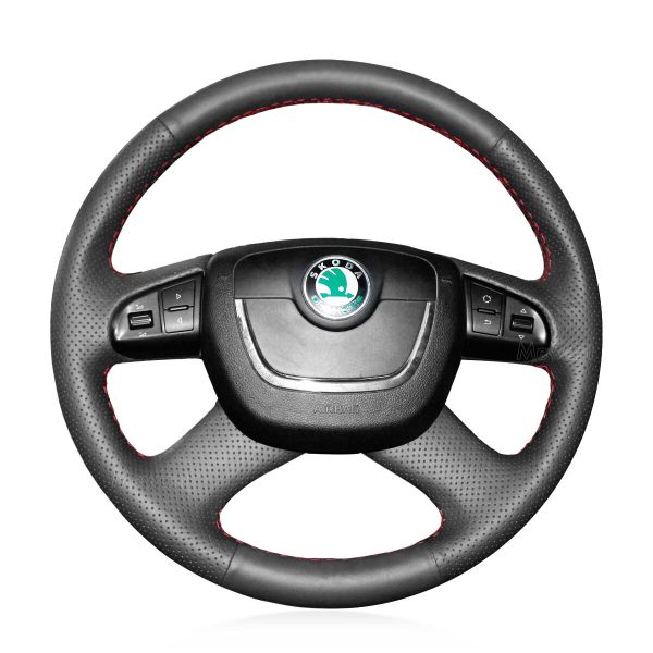 Steering Wheel Cover for Skoda Octavia Roomster Superb Fabia Yeti 2008-2013