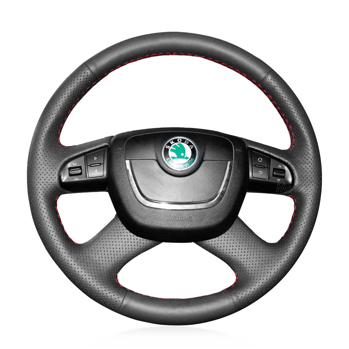 Steering Wheel Cover for Skoda Octavia Roomster Superb Fabia Yeti 2008-2013