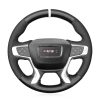 For GMC SIERRA 2007-2013 Hand Sewing Leather Steering Wheel Cover
