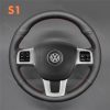 Steering Wheel Cover For Volkswagen VW Routan 2011 2012 2013 2014 (1)