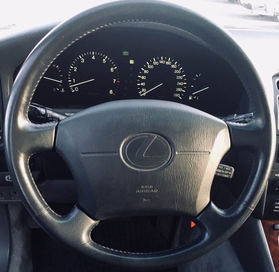 Hand Stitching Steering Wheel Cover for Lexus LS400 GX GX470 2004-2009