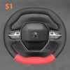 Steering Wheel Cover for Peugeot 208 308 508 SW 2008 3008 5008 Partner Partner 2017-2022 (2)