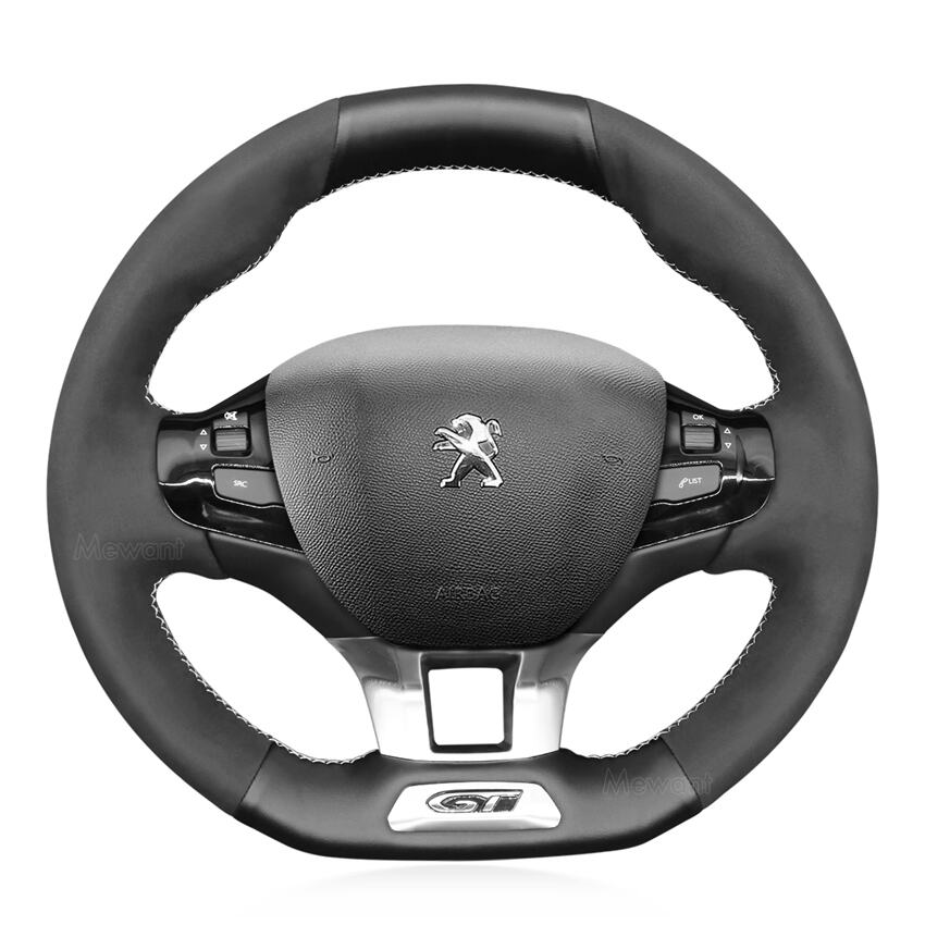 Steering Wheel Cover for Peugeot 208 308 SW 2008 GT Line 2013-2021