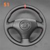 Steering Wheel Cover for Toyota corolla sportivo ZZE123 2003-2005 (2)