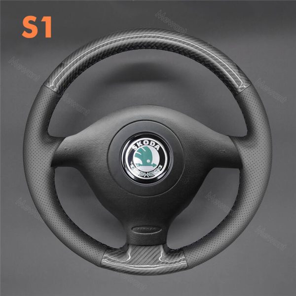 Steering Wheel Cover for Skoda Fabia 1 (6Y) 2004-2005 (3)