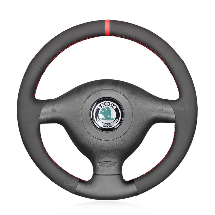 Steering Wheel Cover for Skoda Fabia 1 (6Y) 2004-2005 (1)