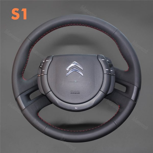 for Citroen Grand C4 Picasso 2006-2013 Steering Wheel Cover (1)