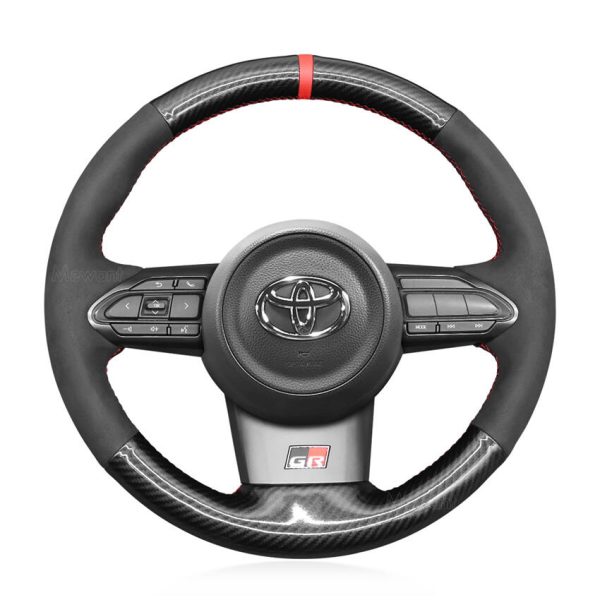 Steering Wheel Cover for Toyota Yaris GR 2020 2021 2022 (1)