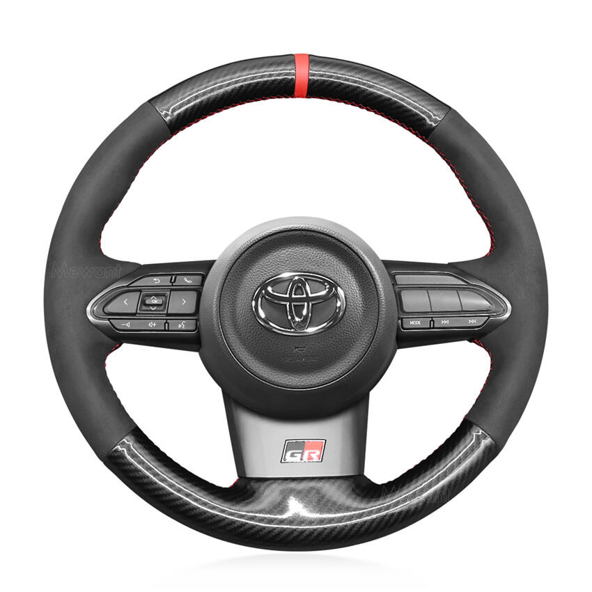 Steering Wheel Cover for Toyota Yaris GR 2020 2021 2022 (1)