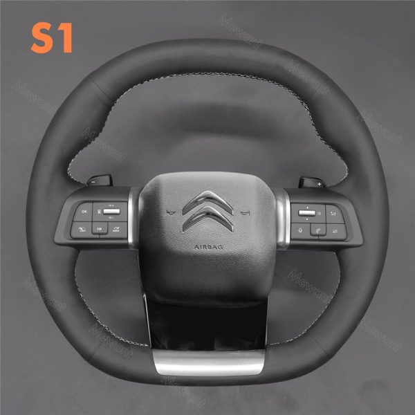 Steering Wheel Cover for Citroen C4 C5 X 2020-2022 (1)