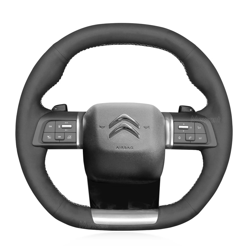 Steering Wheel Cover for Citroen C4 C5 X 2020-2022 (2)