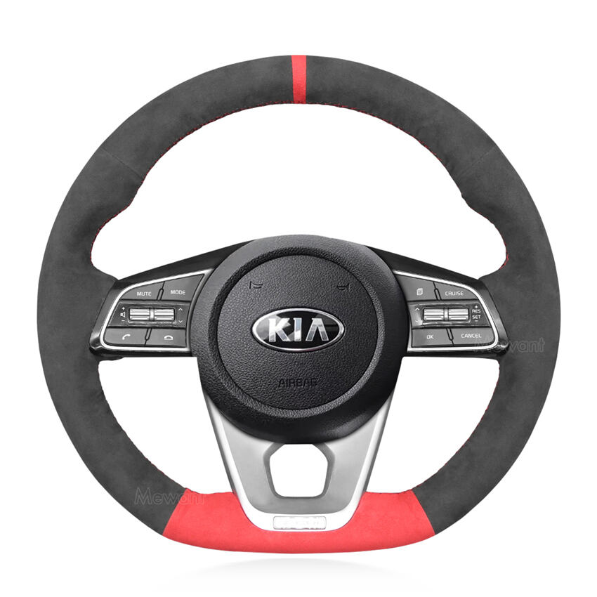 Steering Wheel Cover for Kia Sportage 4 Ceed Cee'd 3 Proceed Pro Ceed GT Optima 5 2018-2022