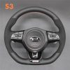 Steering wheel cover for Kia Stinger 2017-2022 (6)