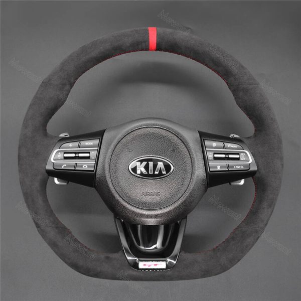 Steering wheel cover for Kia Stinger 2017-2022 (2)