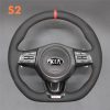 Steering wheel cover for Kia Stinger 2017-2022 (7)