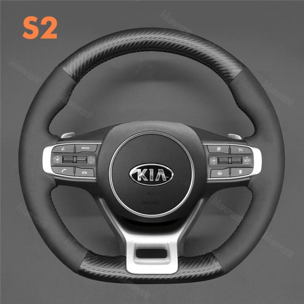 Steering Wheel Cover for Kia Sportage K5 GT GT-Line 2021-2023 (3)