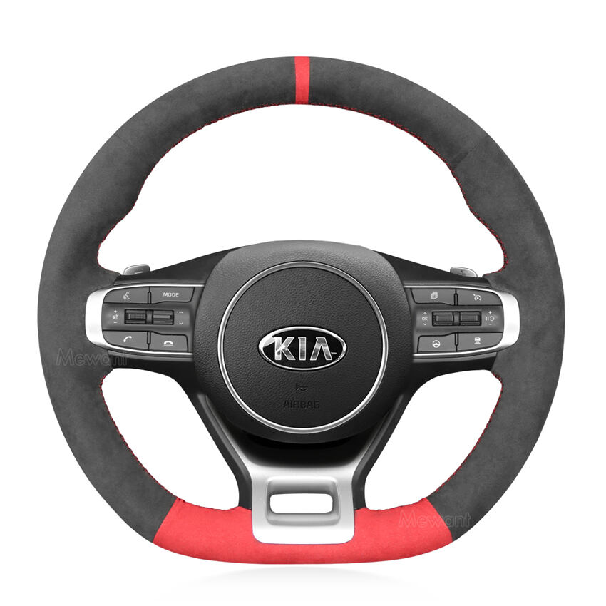 Steering Wheel Cover for Kia Sportage K5 GT GT-Line 2021-2023