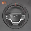 FOR Hyundai Accent Elantra 2018-2020 DIY Steering Wheel Cover Kit