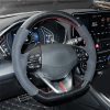 Custom Stitching Steering Wheel Cover for Hyundai Ioniq Elantra (Sport|SR Turbo) 2018-2020