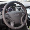 Custom Steering Wheel Cover for Hyundai Sonata i45 2010-2014