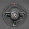 Steering Wheel Cover for Porsche 911 992 Macan Panamera Taycan 2019-2022 (1)