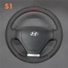 DIY Steering Wheel Cover Kit for Hyundai Tiburon Coupe 2002-2007