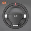 Steering Wheel Cover for Hyundai Tiburon 2007-2008 Coupe S-Coupe(1)