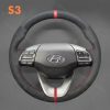 STEERING WHEEL COVER FOR HYUNDAI I30 ELANTRA GT VELOSTER 2017-2020 (5)