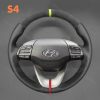 STEERING WHEEL COVER FOR HYUNDAI I30 ELANTRA GT VELOSTER 2017-2020 (3)