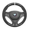 For BMW E87 E81 E82 E88 M E82 E90 E91 E92 E93 X1 E84 M3 E90 M3 E92 M3 E93 2005-2013 Hand Sewing Steering Wheel Cover