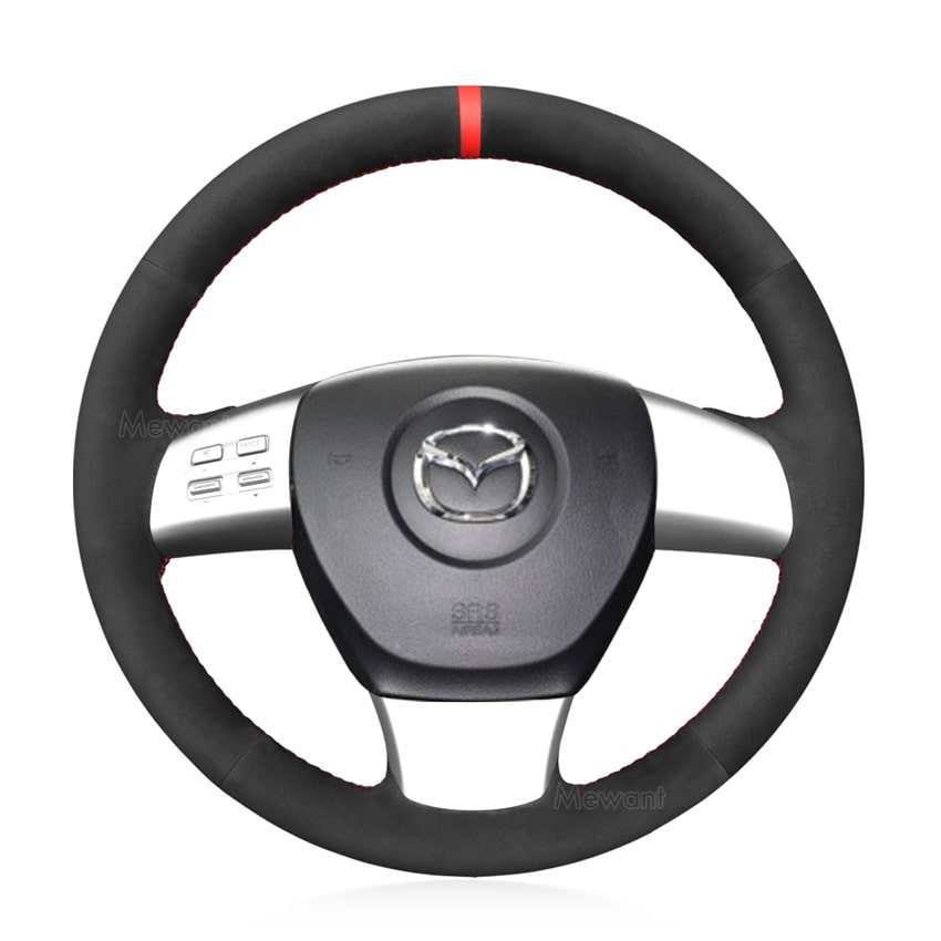For Mazda 8 2011-2015 Hand Sewing Steering Wheel Cover Kits