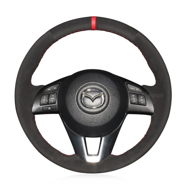Car Steering Wheel Cover For Mazda 3 Axela 6 Atenza 2 CX-3 CX3 CX-5 CX5 2013 -2017