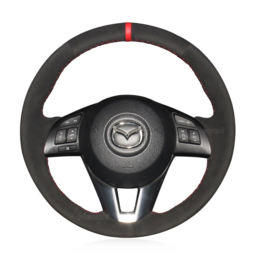 Car Steering Wheel Cover For Mazda 3 Axela 6 Atenza 2 CX-3 CX3 CX-5 CX5 2013 -2017