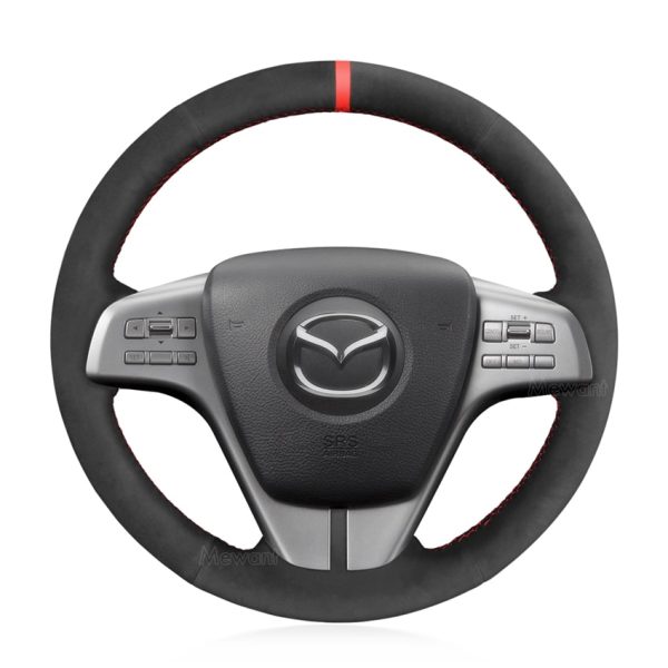 Custom Steering Wheel Cover For Mazda 6 Atenza 2009 - 2013