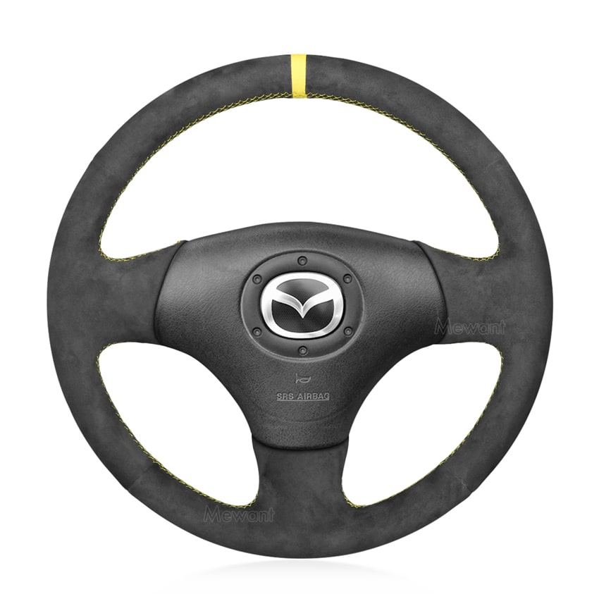 Car Steering Wheel Cover For Mazda MX-5 MX5 Miata NB Protege5 1999-2005