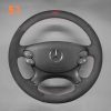Steering Wheel Cover for Mercedes benz W211 C209 C219 W463 R230 (2)