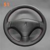 Steering Wheel Cover for Peugeot 206 207 2007 2008 2009