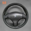 Steering Wheel Cover for Peugeot 206 207 2007 2008 2009 3