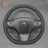 Steering Wheel Cover for Peugeot 408 2014 2015 (3)